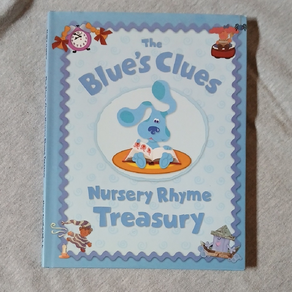 💙Blue's Clues Nursery Rhyme Treasury Book